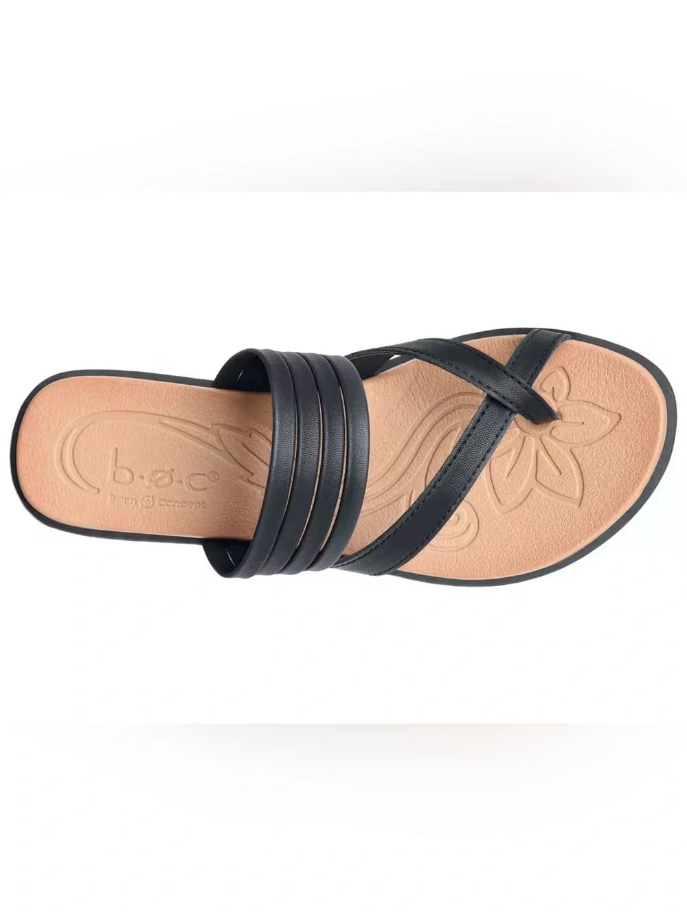 b.o.c. Born Concept Alisha Black Strappy Sandals - Picture 7 of 8